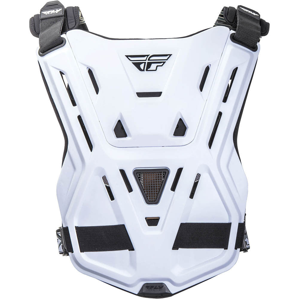 Fly Racing Revel Roost Motocross Dirtbike Adult Guard - White