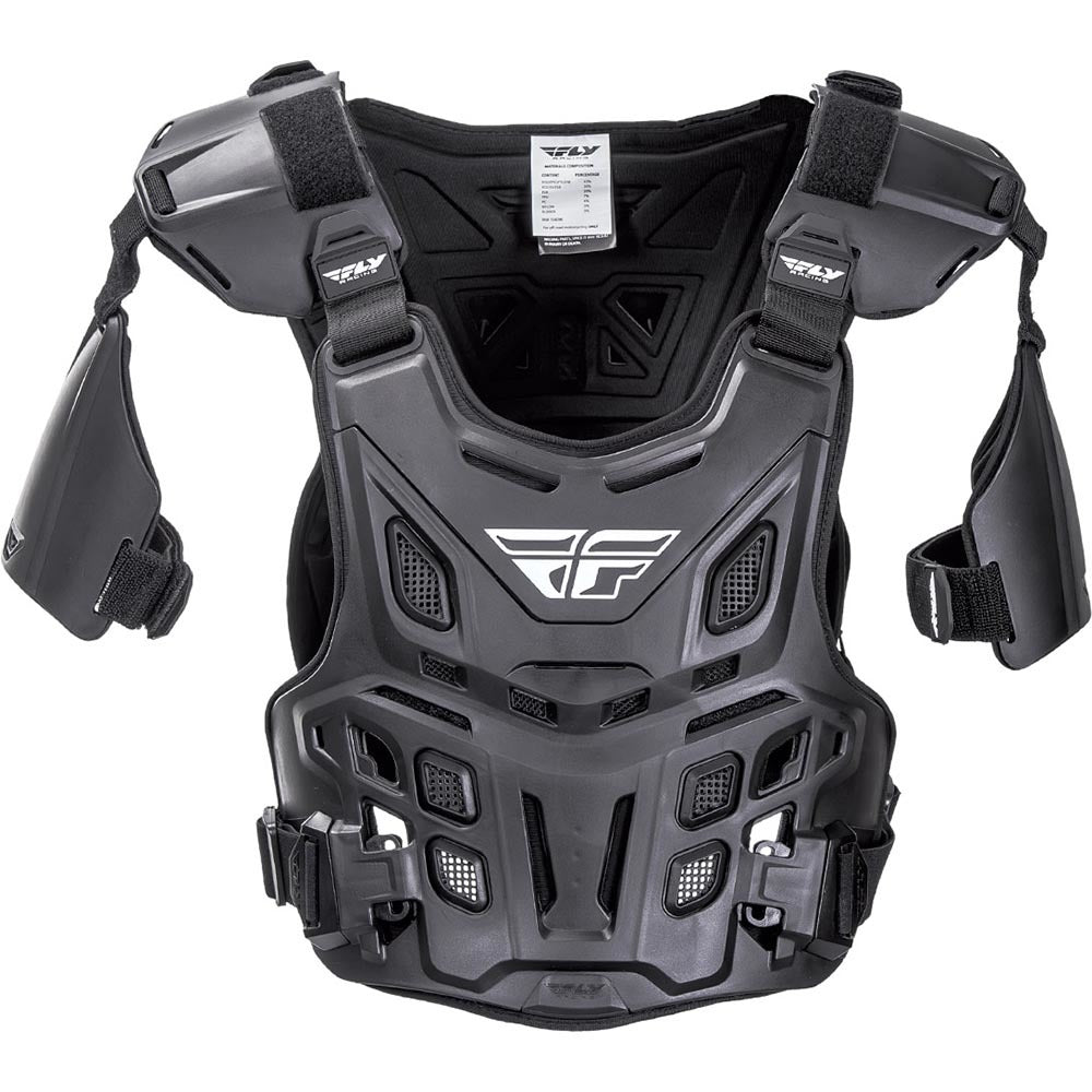 Fly Racing Revel Offroad Roost Adult Guard - Black