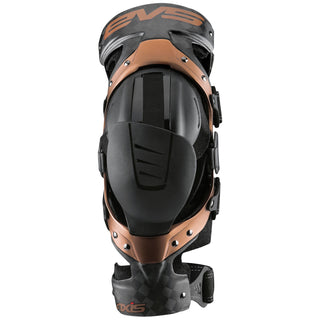 EVS Axis Pro Motocross Dirt Bike Knee Brace Pair - Copper Carbon