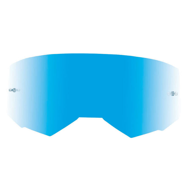 Fly Racing Single Lens Sky Blue Mirror/Smoke W/Pst