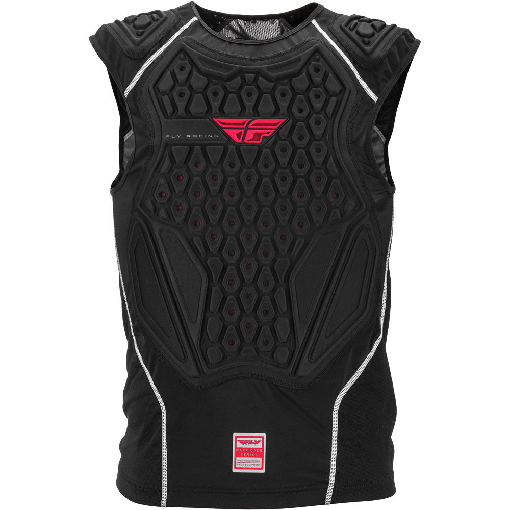 Fly Racing Barricade Pullover Vest Youth Armour - Black
