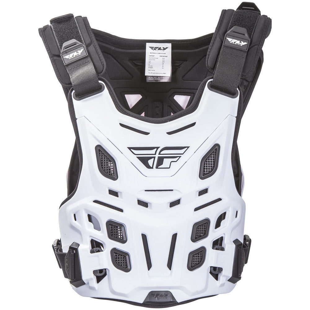 Fly Racing Revel Offroad Roost Youth Guard - White