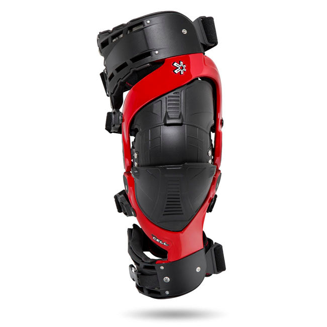 Asterisk Ultra Cell 2.0 Motorcycle Knee Braces Pair - Red