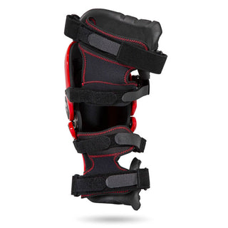 Asterisk Ultra Cell 2.0 Motorcycle Knee Braces Pair - Red