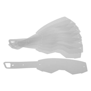 Fly Racing New Youth Focus/Zone Goggle Tearoffs 10 Pack - Clear