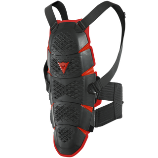 Dainese Pro Speed Long Back Protector - Black/Red