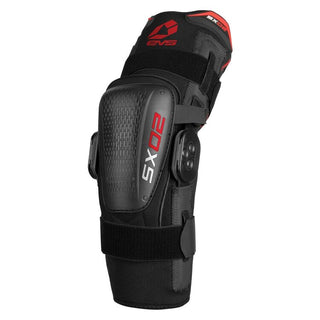 EVS SX02 Motorcycle Knee Braces - Black