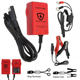 ENECHARGER ICS1 Battery Guardian - 6V/12V 1.0A 7 Step SLA Battery Charger