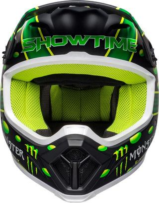 Bell MX-9 MIPS SE Showtime Replica Motorcycle Helmet - Matte Black/Green