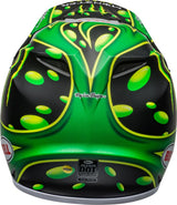 Bell MX-9 MIPS SE Showtime Replica Motorcycle Helmet - Matte Black/Green