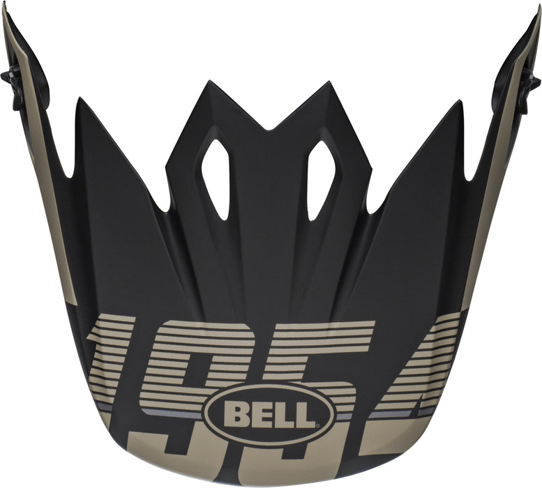 Bell Replacement MX-9 Peak Helmet Visor - Strike Matte Khaki/Black
