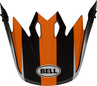 Bell Replacement MX-9 Peak Helmet Visor - Dash- Orange-Black