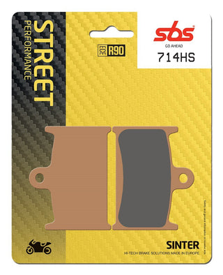 SBS FRICTION - Sinter Front Brake Pads - 714HS-
