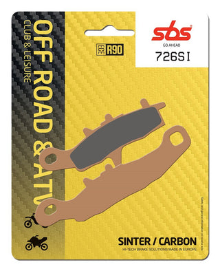 SBS Sintered Brake Pads Off Road FR-RR - 726SI-