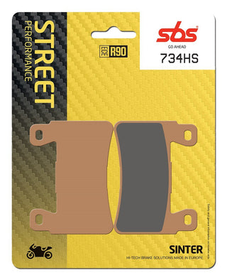 SBS FRICTION - Sinter Front Brake Pads - 734HS-