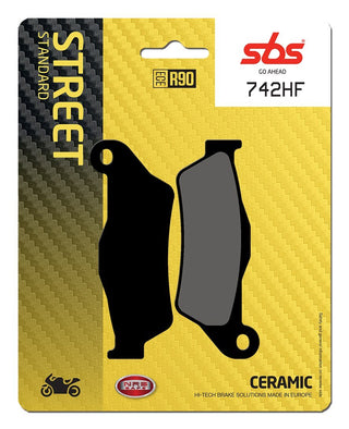 SBS FRICTION - Ceramic Rear Brake Pads - 742HF-