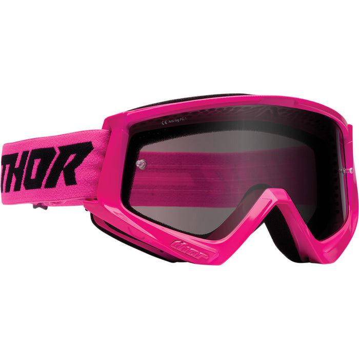 Thor Combat Sand Racer Goggles - Pink/Black