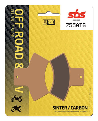 SBS FRICTION - Sinter ATV Rear Brake Pads - 755ATS-