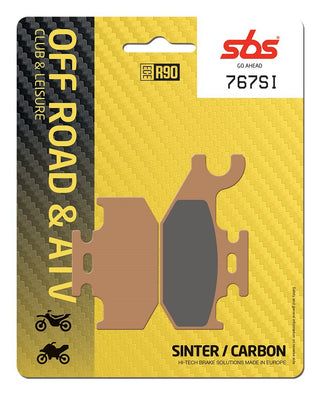 SBS Sintered Brake Pads Off Road FR-RR - 767SI-