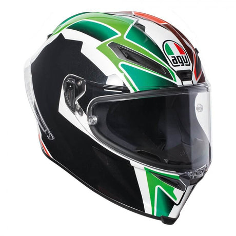 AGV Corsa R – Balda 2016 Helmet - Black/Red/White/Green - MotoHeaven