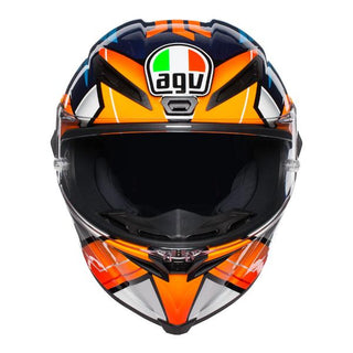 AGV Corsa R Jack Miller 2018 Motorcycle Helmet - Blue/Orange