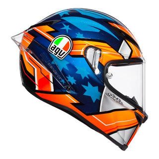 AGV Corsa R Jack Miller 2018 Motorcycle Helmet - Blue/Orange