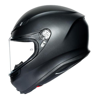 AGV K-6 Motorcycle Full Face Helmet - Matte Black