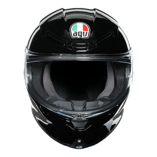 AGV K-6 Motorcycle Full Face Helmet - Black