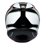 AGV K-6 Hyphen Motorcycle Full Face Helmet - Black/Red/White