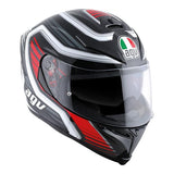 AGV K5 S Firerace Motorcycle Helmet - Black/Red