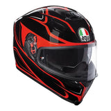 AGV K5 S Magnitude Motorcycle Helmet - Black/Red