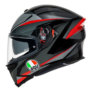 AGV K5 S Plasma Helmet - Grey/Black/Red