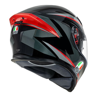 AGV K5 S Plasma Helmet - Grey/Black/Red