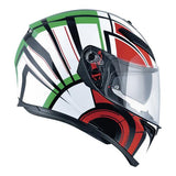 AGV K3 SV Avior Motorcycle Helmet - White/Italy