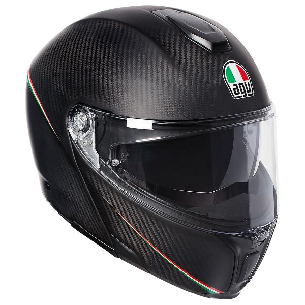AGV Sports Modular Tricolore Motorcycle Helmet -  Matte Italy
