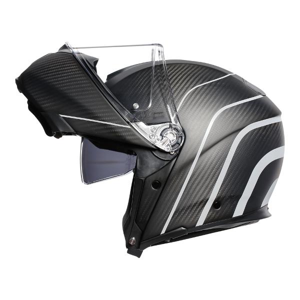 AGV Sports Modular Refractive Motorcycle Helmet - Carbon