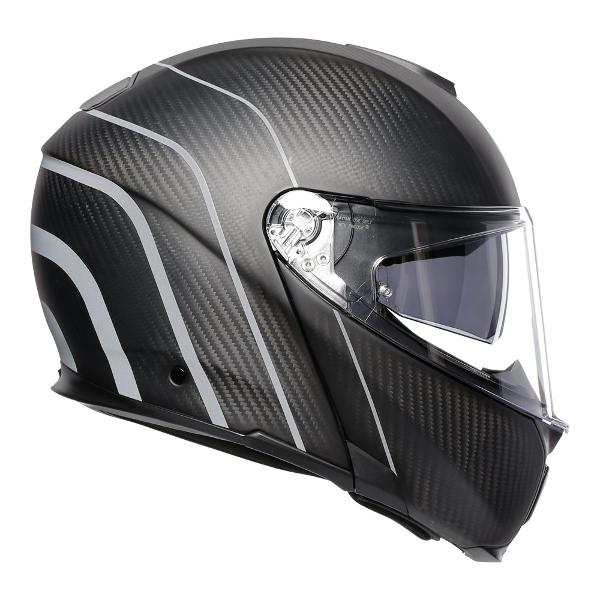 AGV Sports Modular Refractive Motorcycle Helmet - Carbon