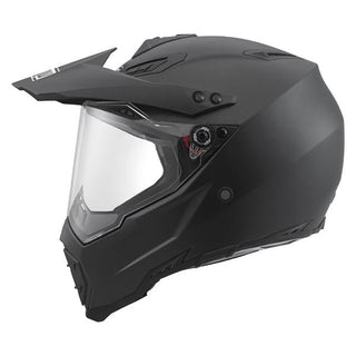 AGV AX-8 Dual Evo Motorcycle Helmet - Matt Black