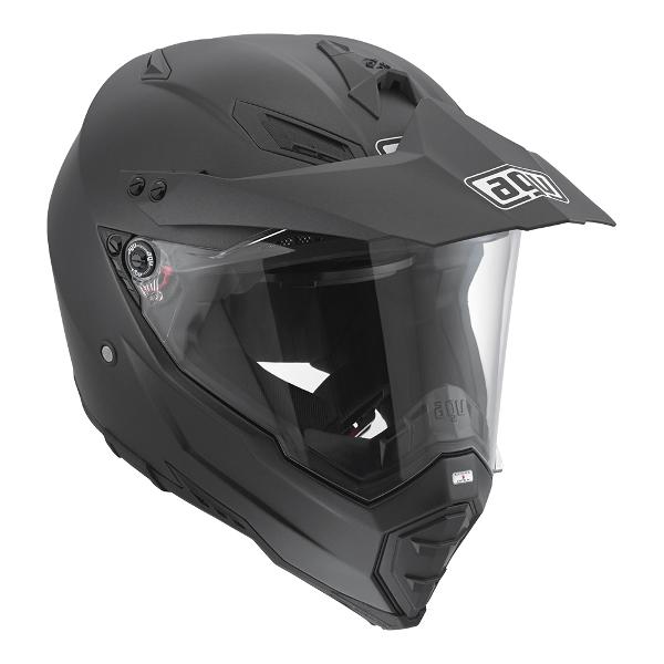 AGV AX-8 Dual Evo Motorcycle Helmet - Matt Black