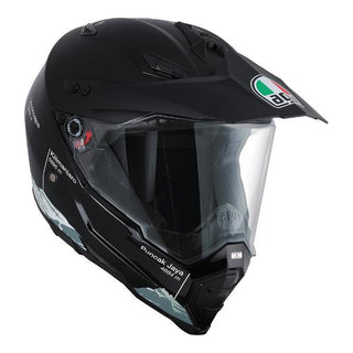 AGV AX-8 Dual Evo Wild FR Motorcycle Helmet - Black/White