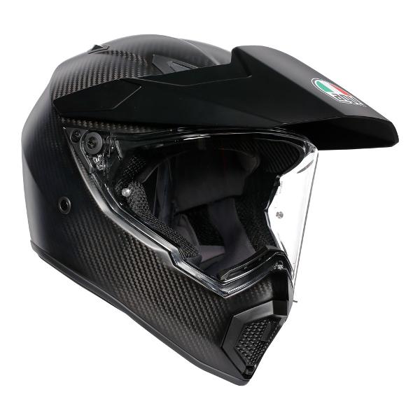 AGV AX9 Full Face Motorcycle Helmet - Matte Carbon