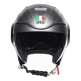 AGV Orbyt Motorcycle Open Face Helmet - Matte Grey