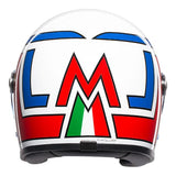 AGV X3000 Lucky Motorcycle Helmet - Red/White/Blue
