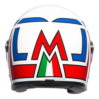 AGV X3000 Lucky Motorcycle Helmet - Red/White/Blue