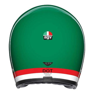 AGV X70 Pasolini Open Face Motorcycle Helmet - Green