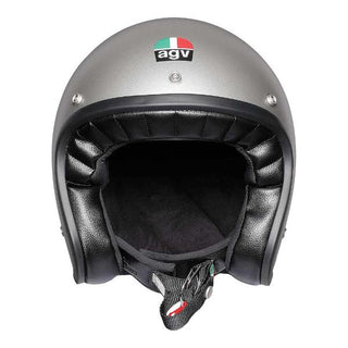 AGV X70 Open Face Motorcycle Helmet - Matte Light Grey