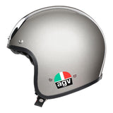 AGV X70 Montjuic Open Face Motorcycle Helmet - Silver