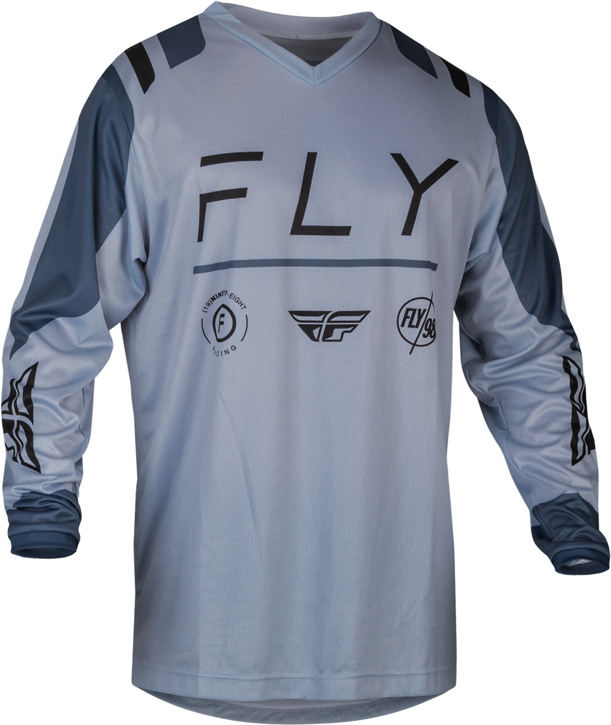 Fly Racing 2024 F-16 Jersey - Arctic Grey Stone