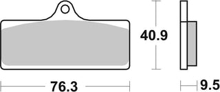 SBS Dual Carbon Racing Brake Front - 785DC-