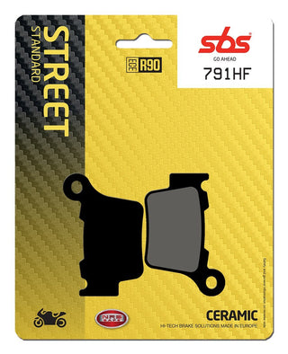 SBS Organic Brake Pads Front-Rear - 791HF-